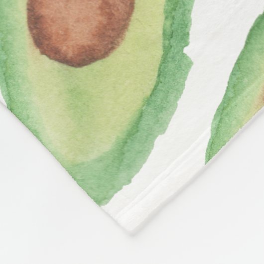 Ursprüngliches grünes braunes fleecedecke (Ecke)