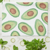 Ursprüngliches grünes braunes küchentuch (Gefaltet)