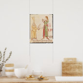 Ursprüngliches "H" in Form von zwei Zaubersprüchen Poster (Küche)