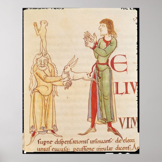 Ursprüngliches "H" in Form von zwei Zaubersprüchen Poster (Vorne)