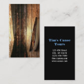 Ursprüngliches hölzernes Kornreflexion Visitenkarte (Vorne/Hinten)