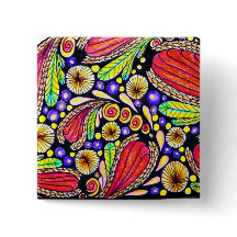 Ursprüngliches Kunst-Button (2 Zoll)