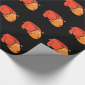 Ursprüngliches Kunst-Flusspferd-Packpapier Geschenkpapier (Ecke)