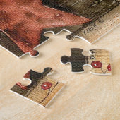 Ursprüngliches Lebkuchen-u. Zimt-Korb-Puzzlespiel Puzzle (Seite)