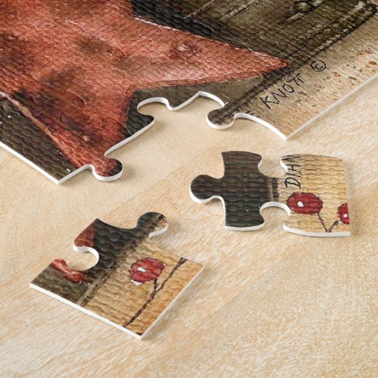 Ursprüngliches Lebkuchen-u. Zimt-Korb-Puzzlespiel Puzzle (Seite)