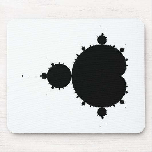 Ursprüngliches Mandelbrot Set 01 - Fraktal Mousepad (Vorne)