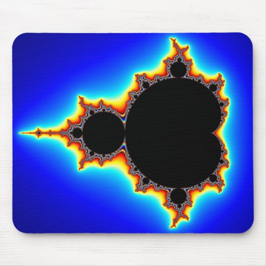 Ursprüngliches Mandelbrot Set 03 - Fraktal Mousepad (Vorne)