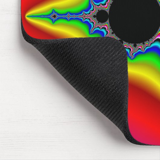 Ursprüngliches Mandelbrot Set 04 - Fraktal Mousepad (Ecke)