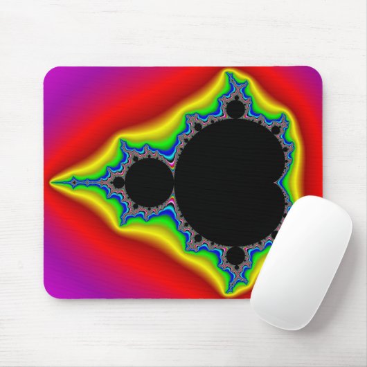Ursprüngliches Mandelbrot Set 04 - Fraktal Mousepad (Mit Mouse)