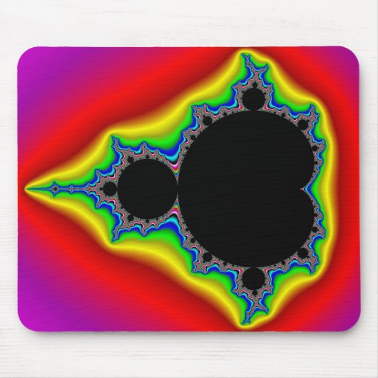 Ursprüngliches Mandelbrot Set 04 - Fraktal Mousepad (Vorne)