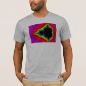 Ursprüngliches Mandelbrot Set 04 - Fraktal T-Shirt (Vorderseite)