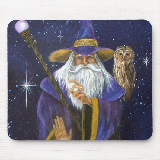 Ursprüngliches mousepad Malerei des Zauberers (Vorne)