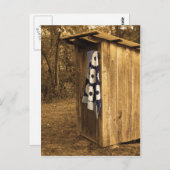 Ursprüngliches Nebengebäude Postkarte (Vorne/Hinten)