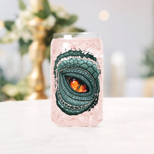 Ursprüngliches Reptilien-Raubtier-Auge Dosenglas