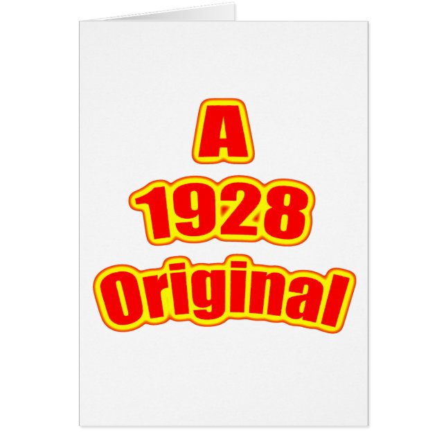 Ursprüngliches Rot 1928 (Vorne)