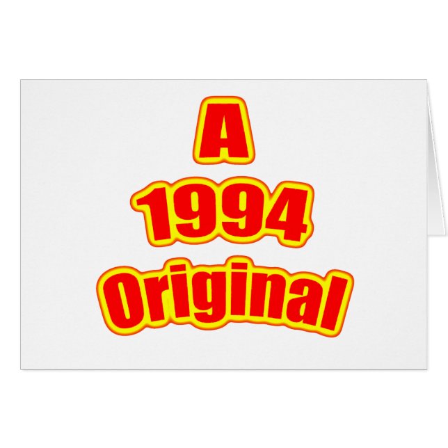 Ursprüngliches Rot 1994 (Vorderseite (Horizontal))
