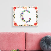 Ursprüngliches Schreiben C Leinwanddruck (Insitu (Wohnzimmer))