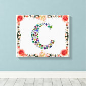 Ursprüngliches Schreiben C Leinwanddruck (Insitu (Holzboden))