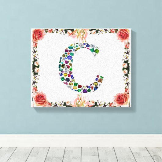 Ursprüngliches Schreiben C Leinwanddruck (Insitu (Holzboden))