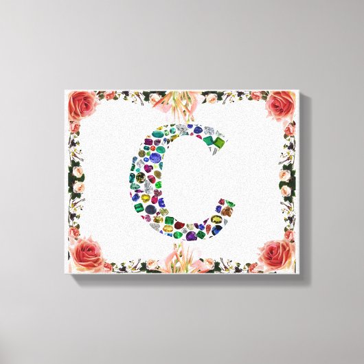 Ursprüngliches Schreiben C Leinwanddruck (Vorderseite)