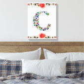 Ursprüngliches Schreiben C Leinwanddruck (Insitu (Schlafzimmer))