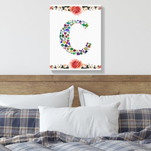 Ursprüngliches Schreiben C Leinwanddruck (Insitu (Schlafzimmer))