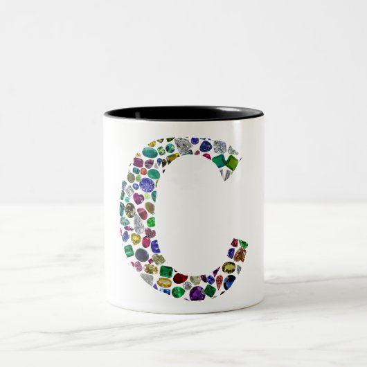 Ursprüngliches Schreiben C Zweifarbige Tasse (Mittel)