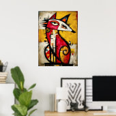Ursprüngliches Signal — Der Fuchs Poster (Heimbüro)