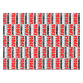 Ursprüngliches Textdesign - positive Wortgruppen Tischdecke (Vorderseite (Horizontal))