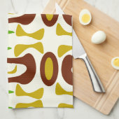 Ursprüngliches Tiki Dschungel-Muster Handtuch (Viertel Falte)