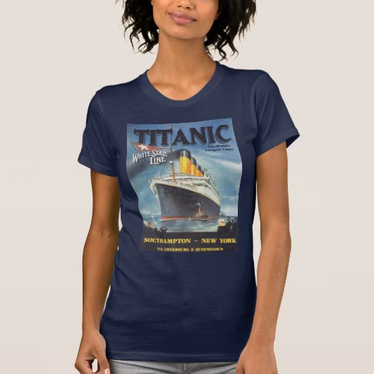 Ursprüngliches titanisches Plakat-Remake T-Shirt (Vorderseite)