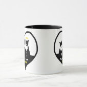 Ursprüngliches TuxedoTrio Herz Tasse (Zentrum)