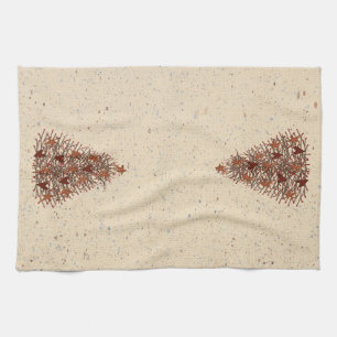 Ursprüngliches Weihnachtsbaum-Geschirrtuch Handtuch