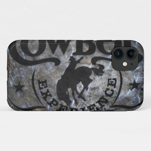 Ursprüngliches Westernland Pferdecowboyrodeo Case-Mate iPhone Hülle (Rückseite (Horizontal))