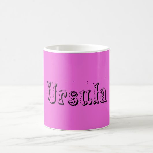Ursula Name Kaffeetasse (Mittel)