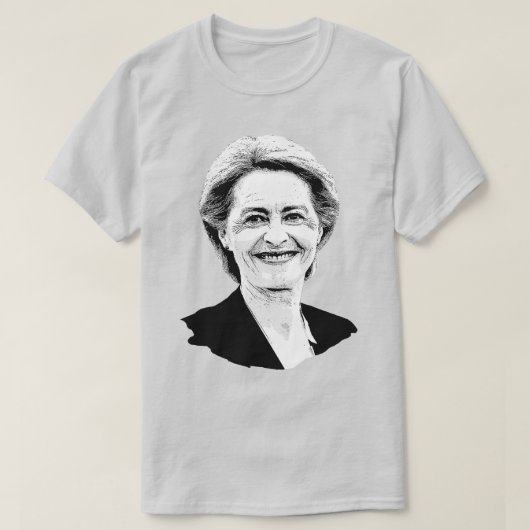 Ursula von der Leyen T-Shirt (Design vorne)