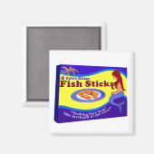 Ursula's Fish Sticks Magnet (Vorderseite/Rückseite)