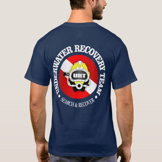 URT (Unterwasser-Erholung-Team) T-Shirt (Rückseite)