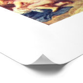 Urteil in Paris von Peter Paul Rubens Poster (Ecke)