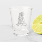 Urteil Jesu Christi Schnapsglas (Rückseite)