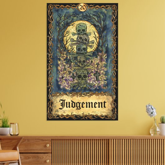 Urteil Leinwanddruck (Insitu (Wohnzimmer))