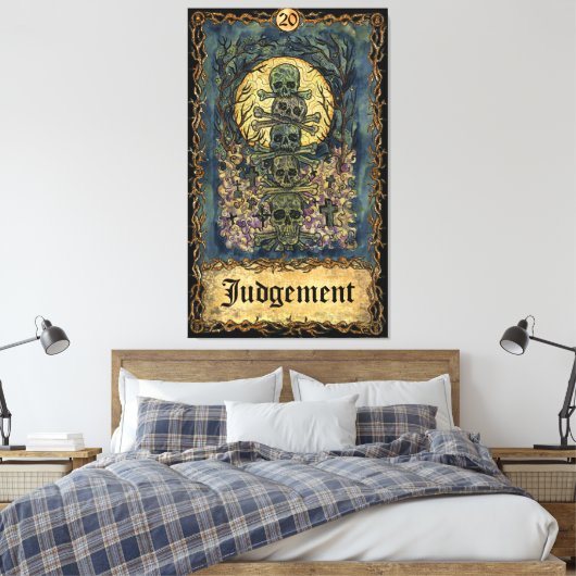 Urteil Leinwanddruck (Insitu (Schlafzimmer))