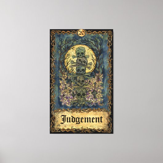 Urteil Leinwanddruck (Vorderseite)