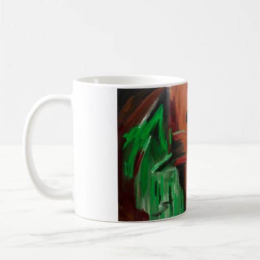Urteil-Nacht - Weiß Kaffeetasse (Links)