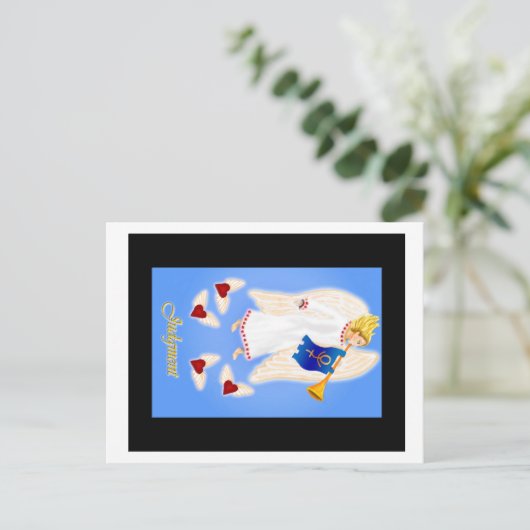 Urteil - Postkarte (Stehend Vorderseite)