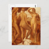 Urteil von Paris durch George Frederick Watts Postkarte (Vorne/Hinten)