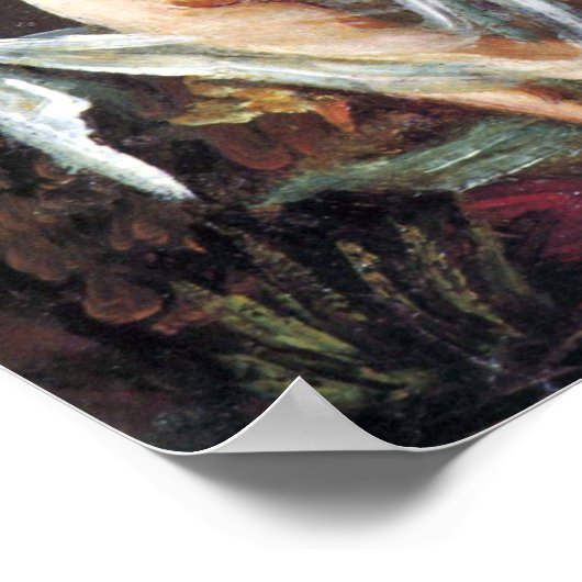 Urteil von Paul Cezanne in Paris Poster (Ecke)