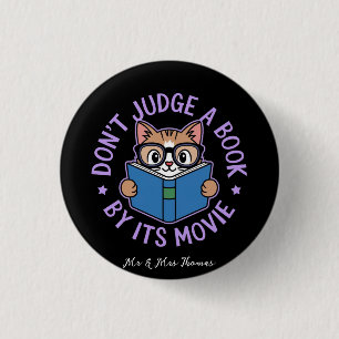 Urteile ein Buch nicht nach seinem Film, das Buch  Button