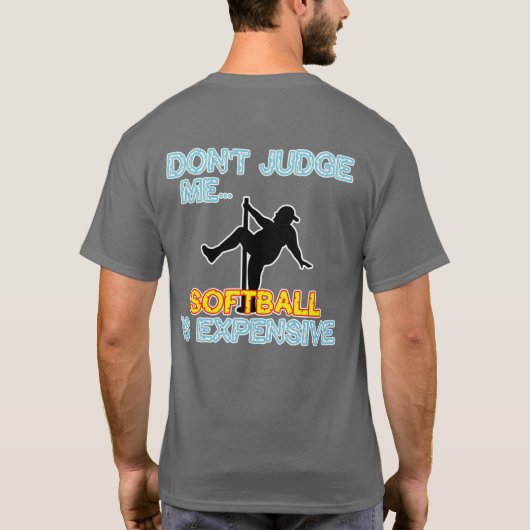 Urteile nicht über mich T-Shirt (Rückseite)