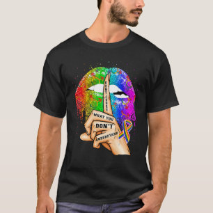 Urteile nicht, was du nicht verstehst LGBT Pride L T-Shirt